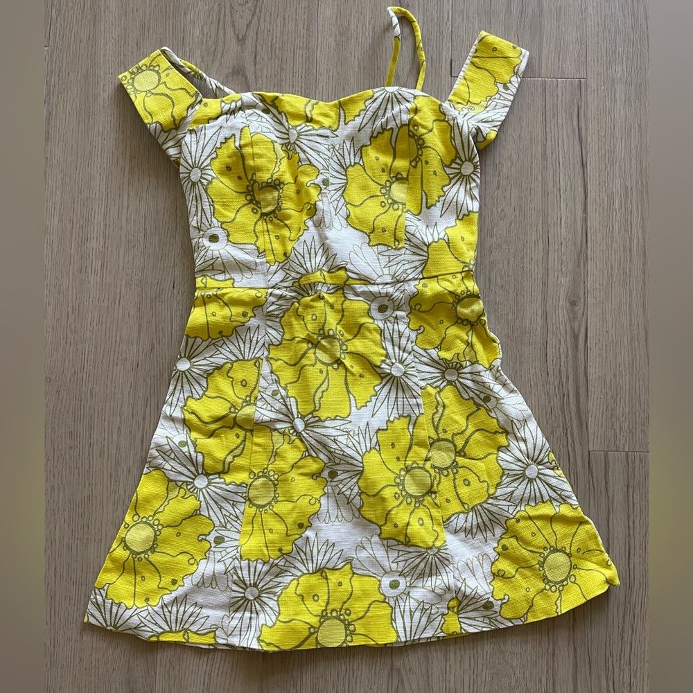 Topshop Floral Dress